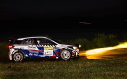Bob de Jong en Erik de Wild leiden de dans in de 58e ELE Rally