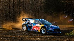 Ott Tänak wint de WRC Rally van Chili