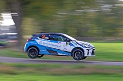 Knappe 2e plaats voor Eduard Eertink in GR Yaris Challenge tijdens Twente Rally