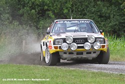 Stig Blomqvist met Audi naar Hengelo