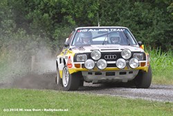 Stig Blomqvist met Audi naar Hengelo