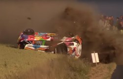 Crash Thierry Neuville