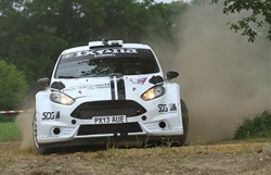 Jasper van den Heuvel met R5 in ELE Rally