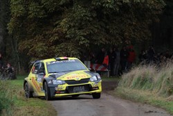 Sterk Belgisch debuut van Munster met Skoda R5