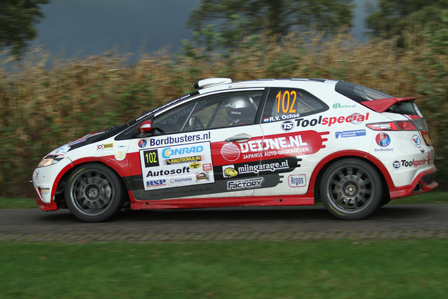 Ochse en Bosscha Kampioen Short Rally 2013