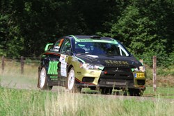 Pech voor Rookie Rally Team in Wallonie