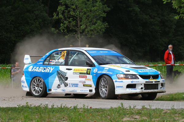 Zilver voor Fabory Rallyteam