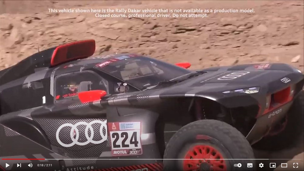 Dakar 2022 Audi Sport
