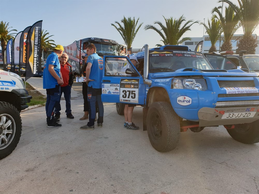 Valse start voor Outland Rallyteam